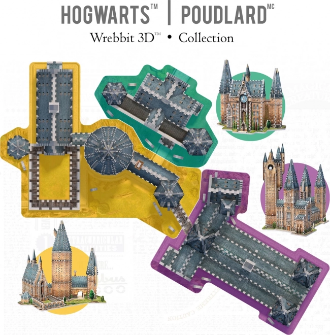 WREBBIT 3D Puzzle Harry Potter: Uhrturm Hogwarts