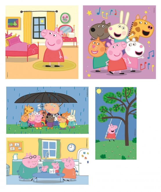 Clementoni Peppa Wutz Puzzle 10-in-1 Set