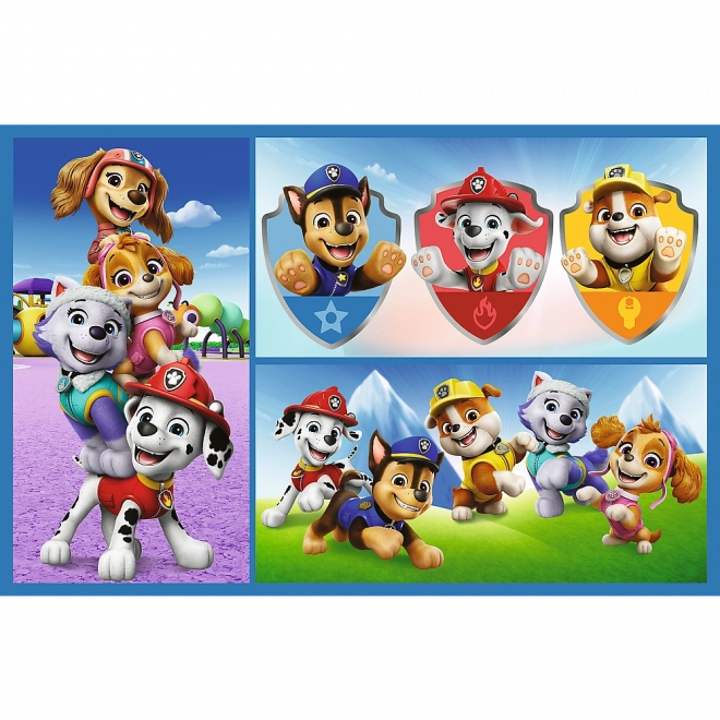 Doppelpuzzle 70 Teile - PAW Patrol Herrschen