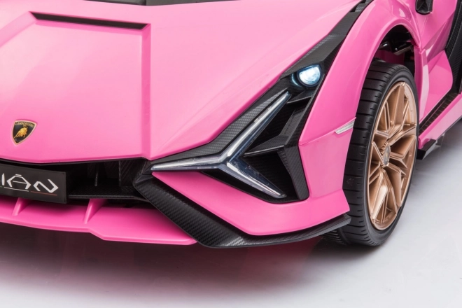 Lamborghini SIAN Kinderauto mit Batterie und Fernbedienung – Rosa