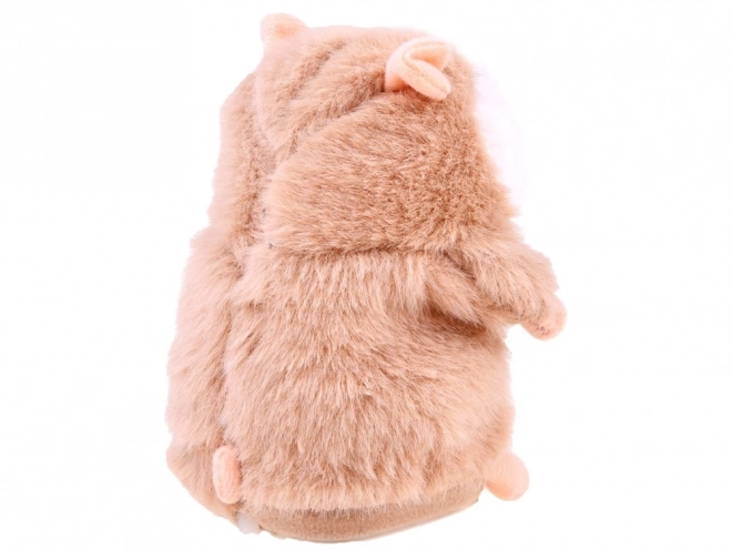 Lustiger Interaktiver Sprechender Plüschhamster – Braun