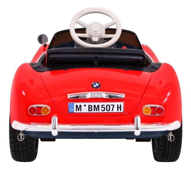 BMW 507 Retro Rotes Fahrzeug