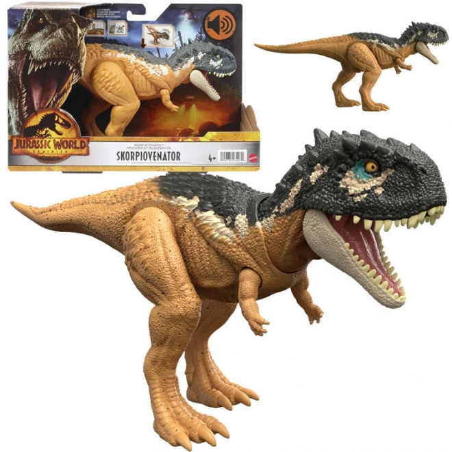 Mattel Jurassic World Dominion Skorpiovenator Dinosaurier Figur