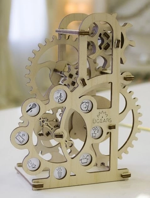 Ugears 3D Holzpuzzle Dynamometer