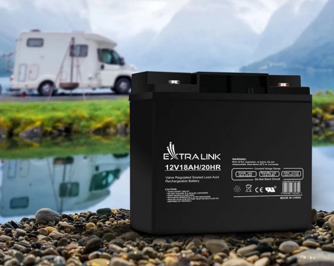 Extralink AGM Batterie 12V 18Ah