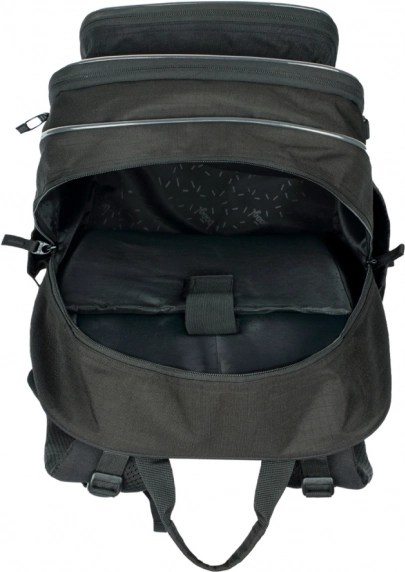 Schulset BAAGL: Rucksack, Federmäppchen und Beutel Cubic Uni schwarz