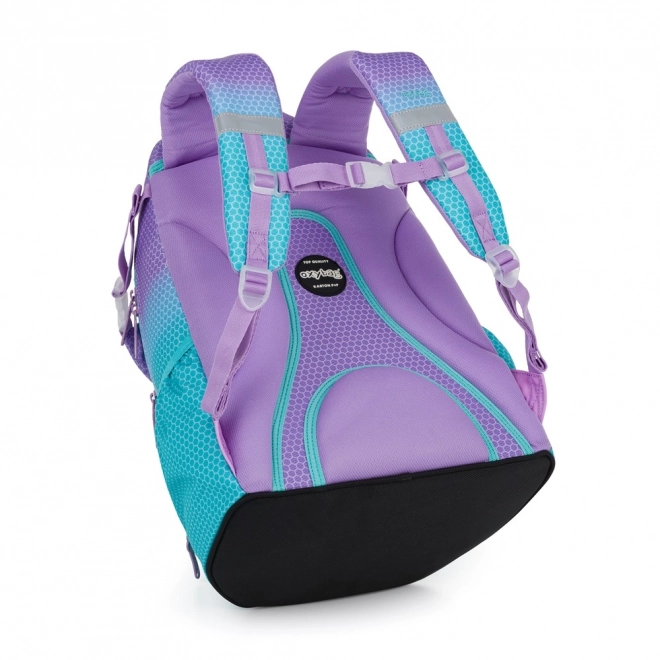 Schulrucksack OXY Blau-Pink Ombre