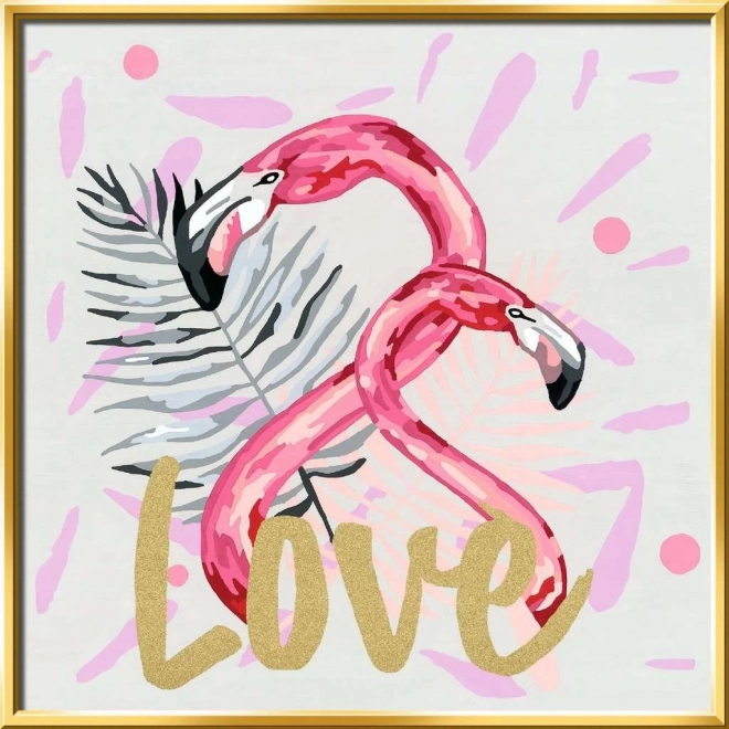 Ravensburger CreArt Flamingo Malset