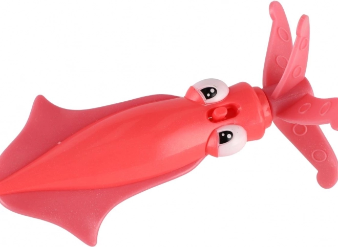 Tintenfisch zum Aufziehen für Kinder – Plastikspielzeug fürs Wasser 15 cm
