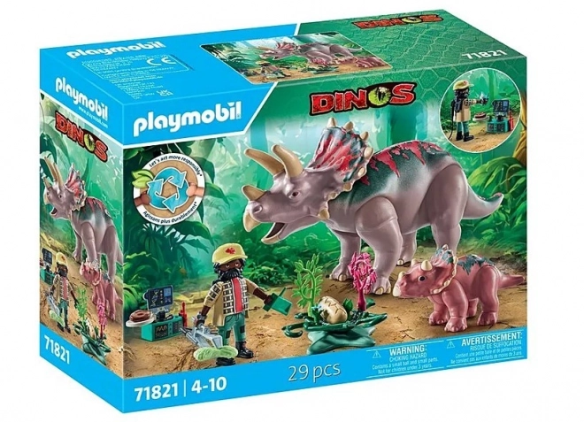 PLAYMOBIL Triceratops Figuren-Set