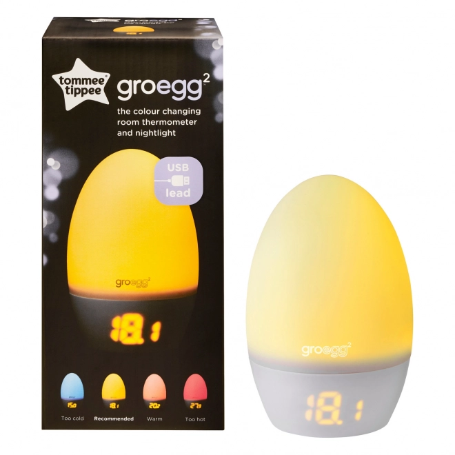 GroEgg2 Thermometer und Nachtlicht