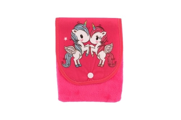 Magische Einhorn Tasche aus Stoff und Plüsch