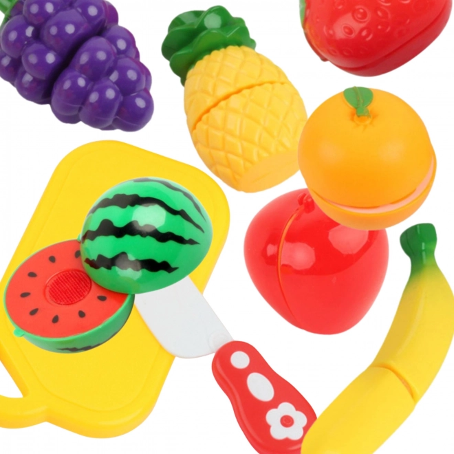 Obstschneideset mit Klettverschluss und Schneidebrett