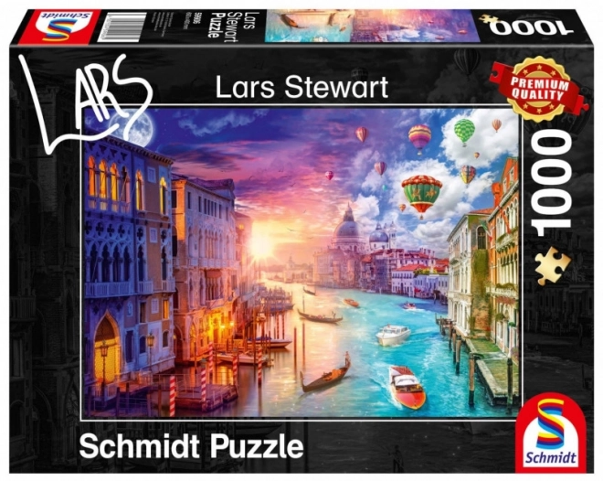 Schmidt Puzzle Tag und Nacht: Venedig 1000 Teile