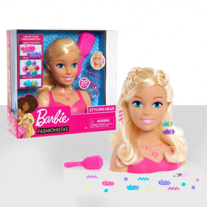 Barbie Blond Styling Kopf