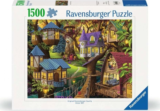 Ravensburger Puzzle Dämmerung in den Baumkronen 1500 Teile