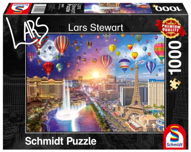 Nacht und Tag Puzzle - Las Vegas 1000 Teile