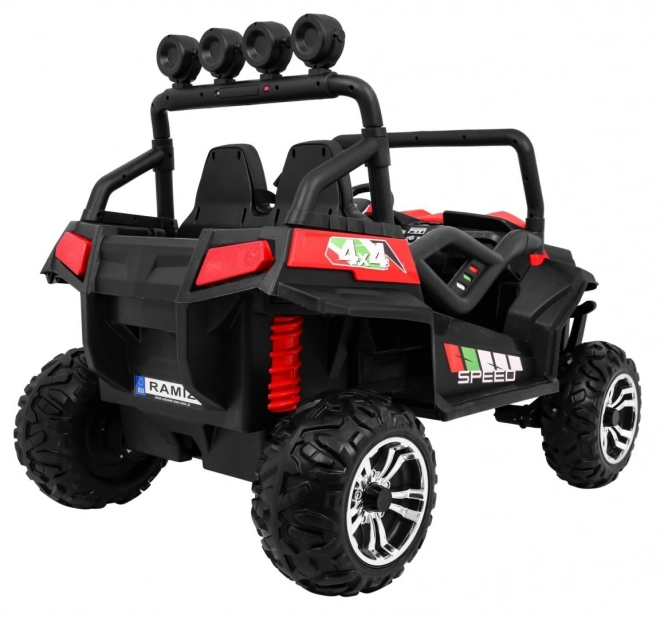 Elektrisches Kinderauto 4x4 mit Polsterung, MP3 und Lichteffekten
