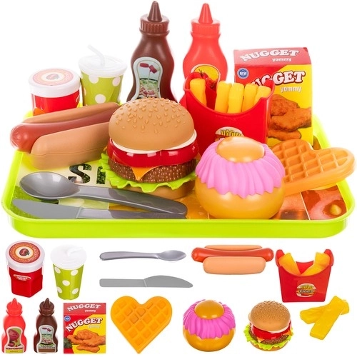 Spielzeug Fast-Food-Set