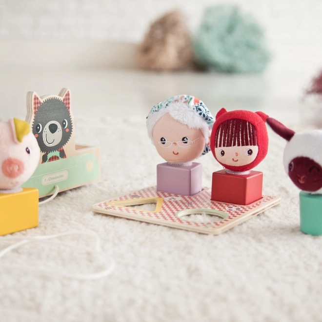 Figuren mit Klettverschluss für Rollenspiel