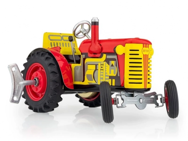 Zetor Traktor Rot mit Aufziehmechanismus