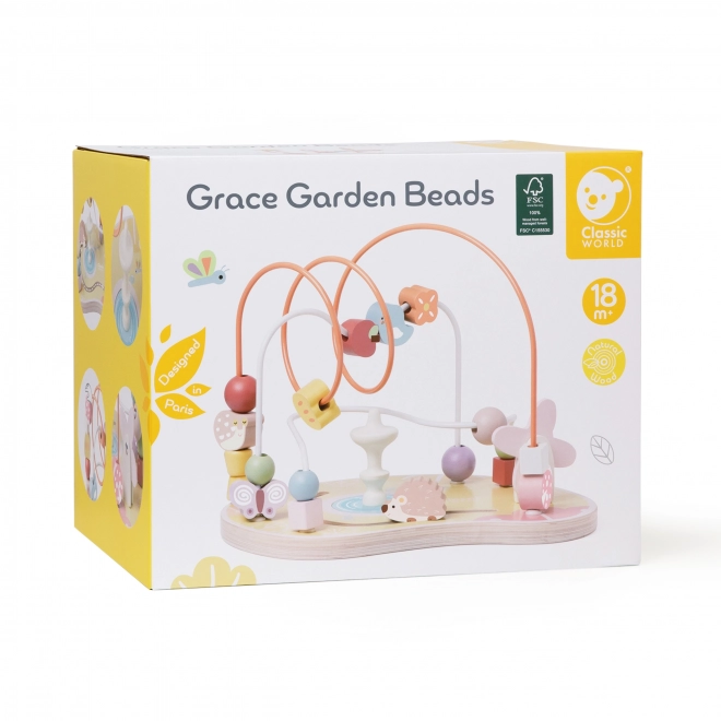 Edukatives Schiebe-Labyrinth Grace Garden Beads von Classic World