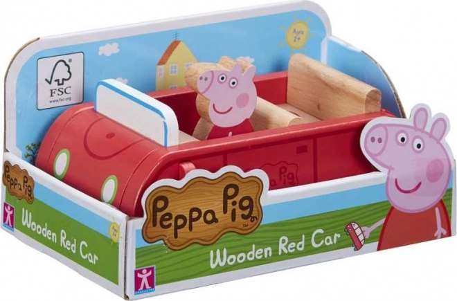 Peppa Pig Holzauto