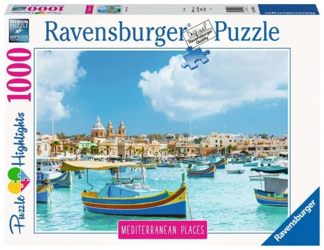 Ravensburger Puzzle Mediterranes Malta 1000 Teile