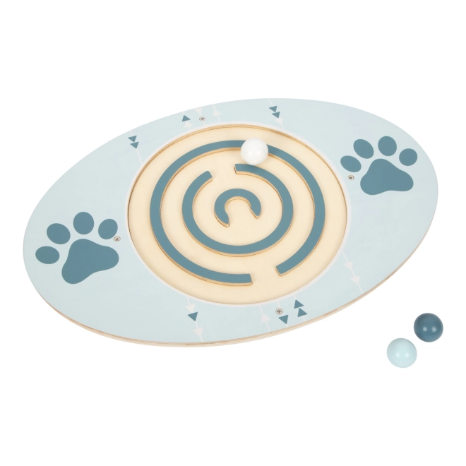 Verspieltes Labyrinth mit 3 Kugeln