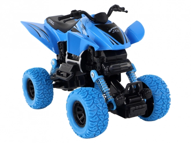 Geländefahrzeug Schiebewerk Quad Blau