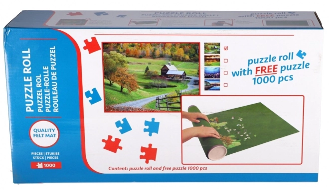 Puzzlematte mit Puzzle 1000 Teile