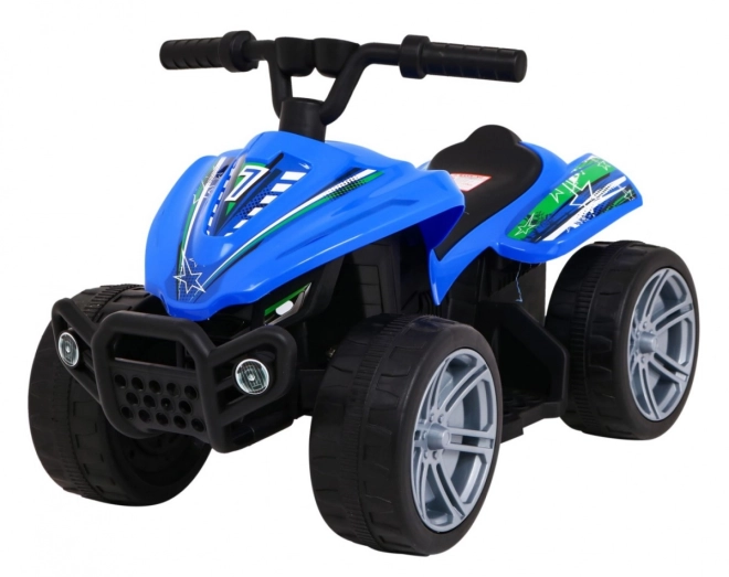 Quad Little Monster Elektrofahrzeug für Kinder Schwarz – blau