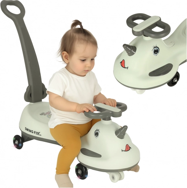 LED Kinderroller Swing FIX S1 mit Griff