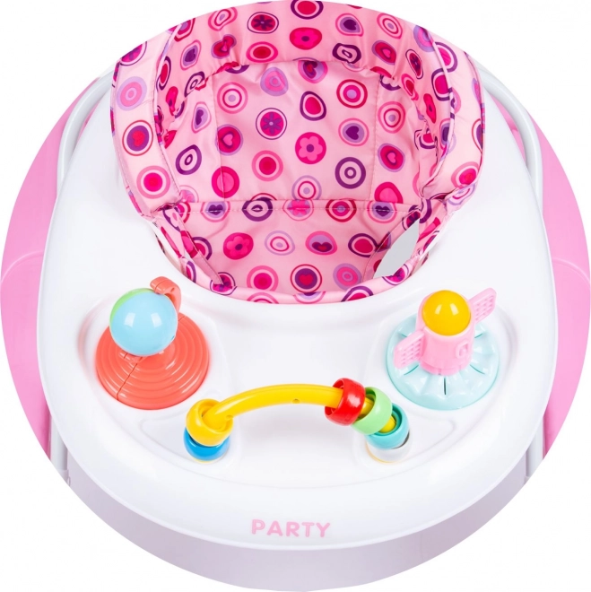 Chipolino Lauflernhilfe Party 4 in 1 Pink – Rosa