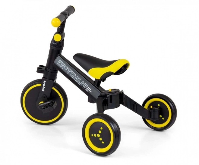 3-in-1 Kinderfahrrad Optimus Schwarz