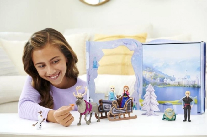 Märchenhafte Puppe Set - Anna und Elsa mit Freunden