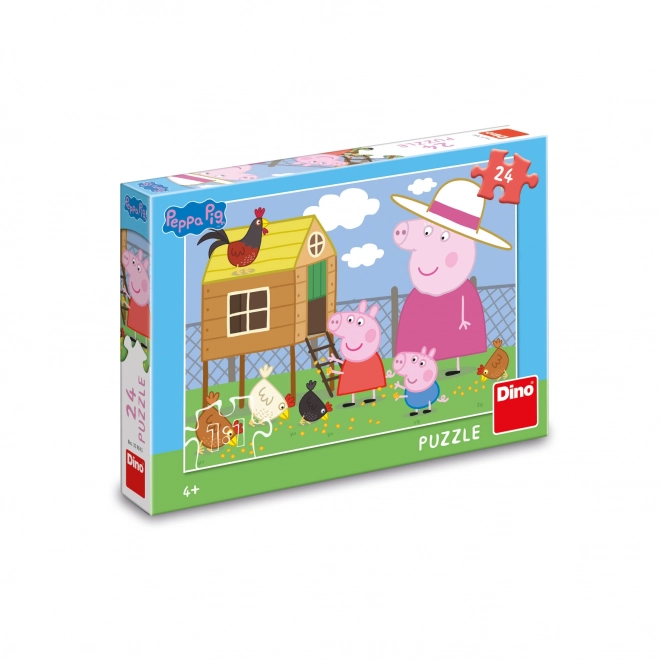 Puzzle Peppa Wutz 24 Teile