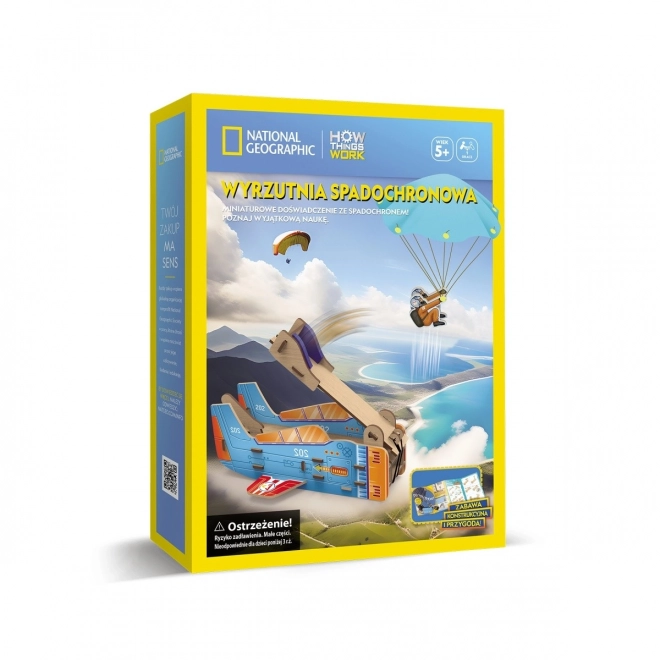 National Geographic 3D-Puzzle Fallschirmkatapult