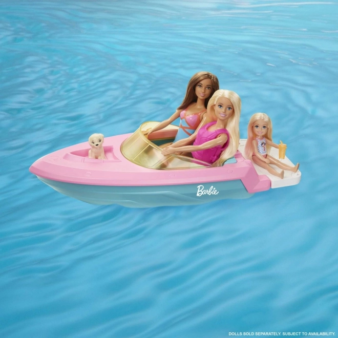 Barbie Motorboot