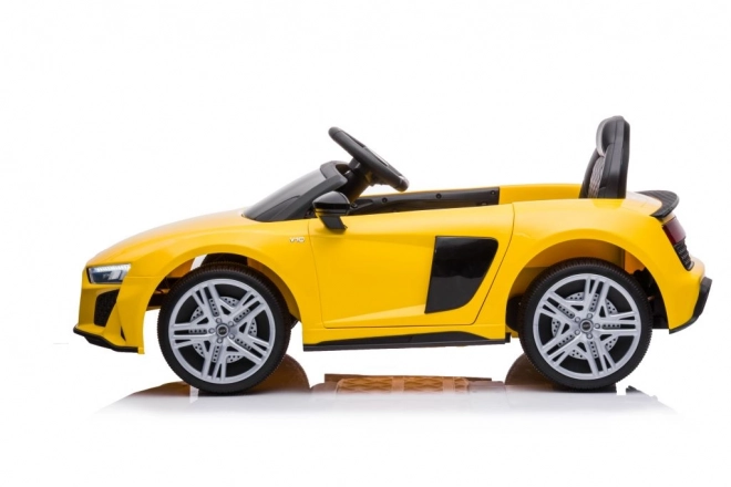 Elektrisches Kinderauto Audi R8 Gelb