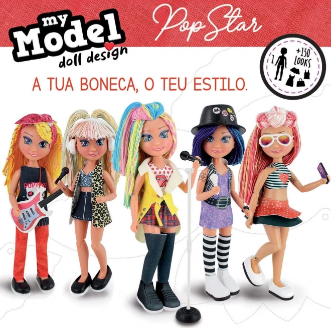 Educa Kreativset Meine Modelpuppe Popstar