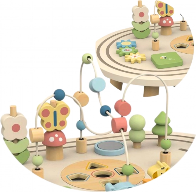 Holztisch Aktivitäten Safari TOOKY TOY