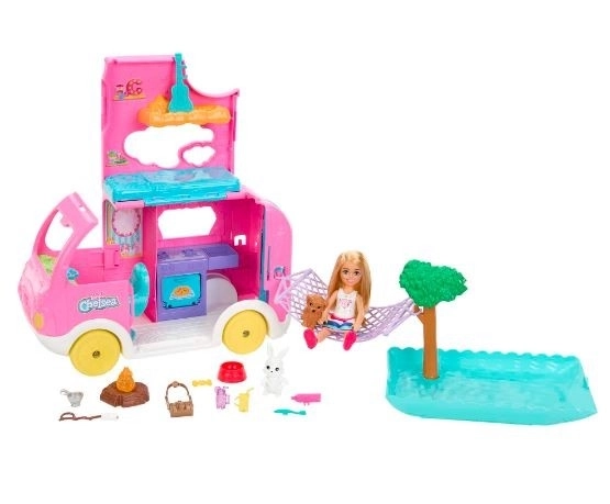 Barbie Chelsea Wohnmobil-Abenteuer-Set