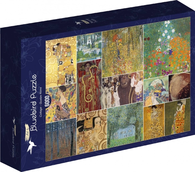 Puzzle Gustav Klimt Kollage 6000 Teile