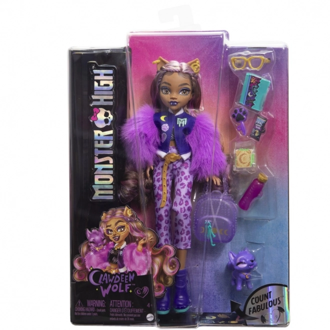 Monster High Puppe Clawdeen Wolf