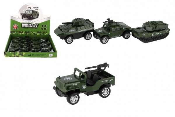 Mini Militär Fahrzeug auf Rückzug 7-8 cm