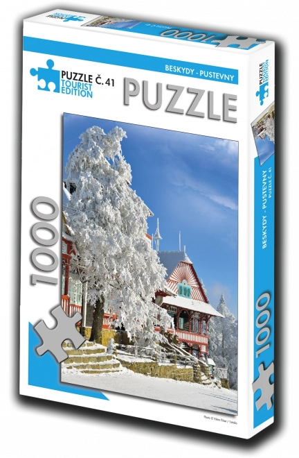 Touristenausgabe Puzzle Beskiden, Pustevny 1000 Teile