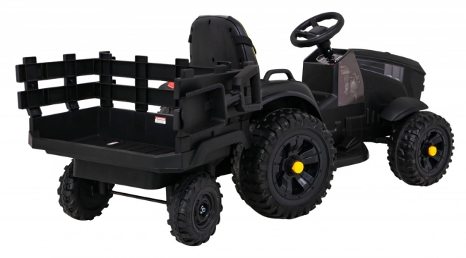 Titan-Traktor mit Anhänger schwarz