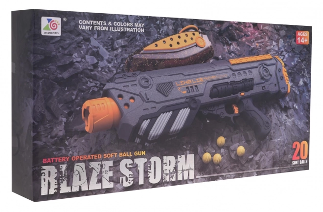 Grauer Blaze Storm Soft Geschossgewehr