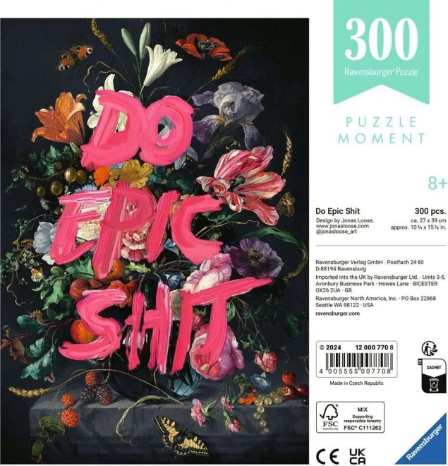 Ravensburger Puzzle Moment: Do Epic Shit 300 Teile